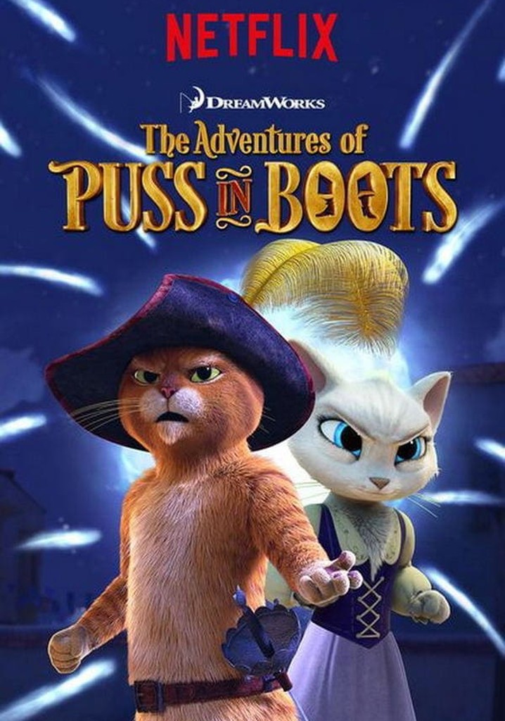 Is Netflix, Hotstar, Amazon, Hooq etc. streaming The Adventures of Puss in Boots...